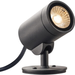 HELIA SPOT S udendørs spot, LED 3000K, 15W, IP66, antracit