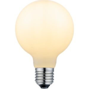 Halo Design Colors E27 globepære, 2700K, 6,5W, Ø8 cm