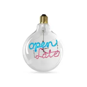 Halo Design - Colors Open Late 4w 3 Trins LED pære