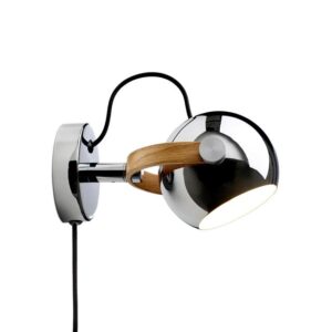 Halo Design DC Væglampe Ø12 Krom