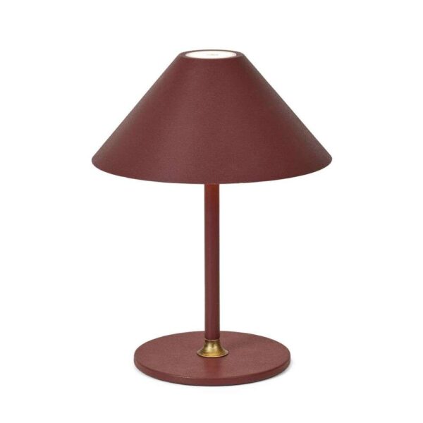 Halo Design - Hygge Portable Bordlampe Ø19 Maroon