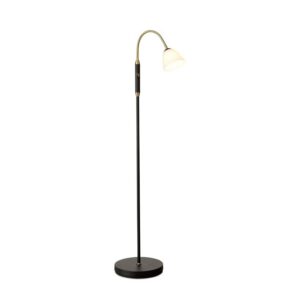 Halo Design Lucid Gulvlampe 1-Arm LED Opal Antique