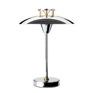 Halo Design Mini Stepp 1-2-3 Transportabel Bordlampe Krom