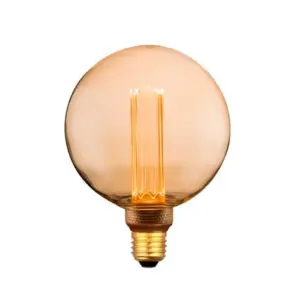 Halo Design - Pære LED 5W (100lm) Vintage Globe 3-step Dæmp E27 Colors