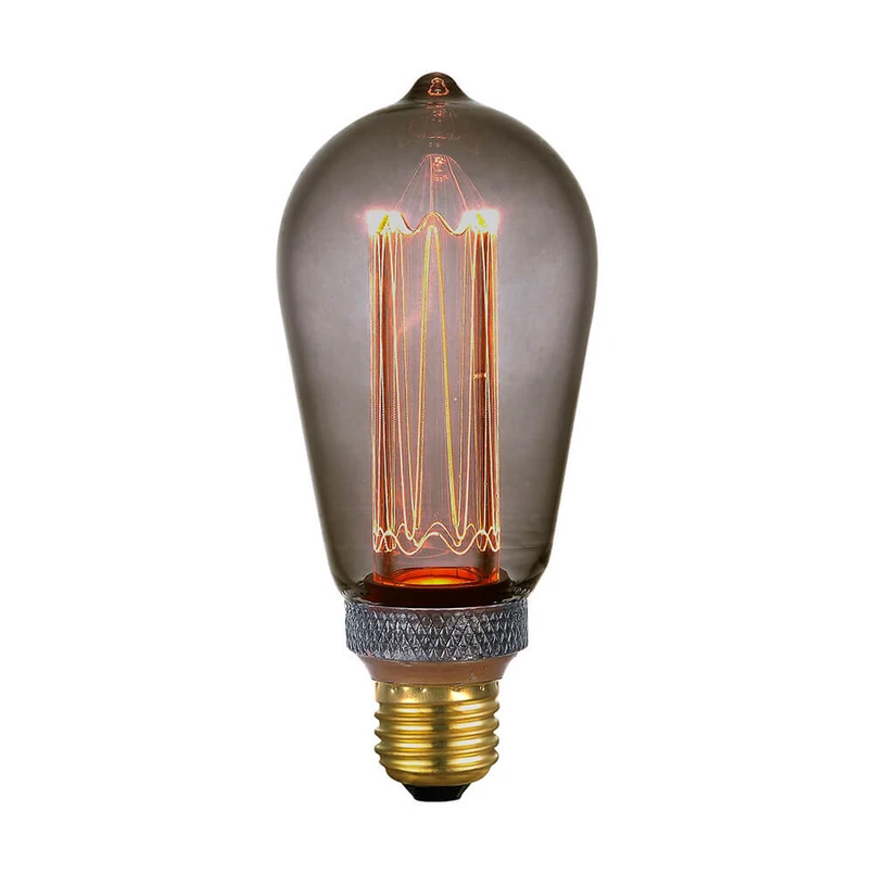 Halo Design - Pære LED 5W (40-200lm) 3-step Smoke E27 Colors