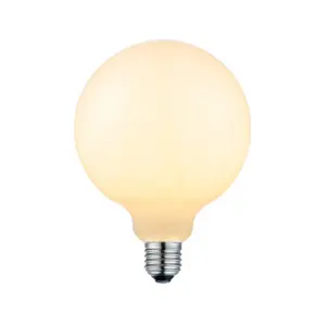 Halo Design - Pære LED 6,5W Globe Ø125 Opal Dæmpbar E27 Colors