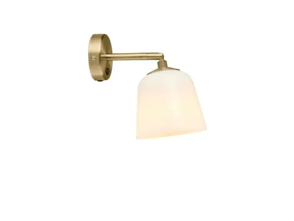 Halo Design - Room 49 Væglampe Antique Brass/Opal