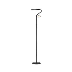 Halo Design - Slim Uplight Gulvlampe Sort