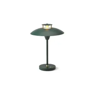 Halo Design - Stepp 1-2-3 bærbar bordlampe, grøn, IP54