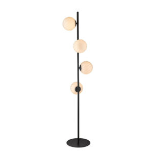 Halo Design - Twist 4 Gulvlampe Opal/Black