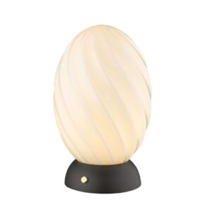 Halo Design - Twist Oval Bordlampe Opal/Black