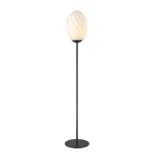 Halo Design - Twist Oval Gulvlampe Opal/Black