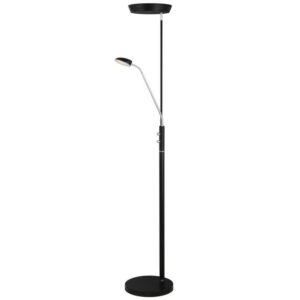 Halo Design VEGAS gulvlampe Combi LED 5/20W sort - 716067