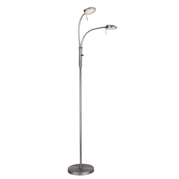 Halo Design VEGAS gulvlampe LED 7W 2L B-Stål - 716050