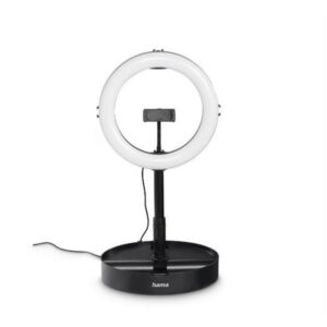 Hama "SpotLight FoldUp 102 II" LED Ring Light Set for Smartphones Foldable