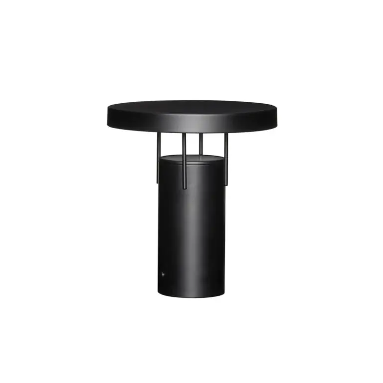 Hübsch - BringMe LED-batteridrevet bordlampe, sort mat, højde 28 cm