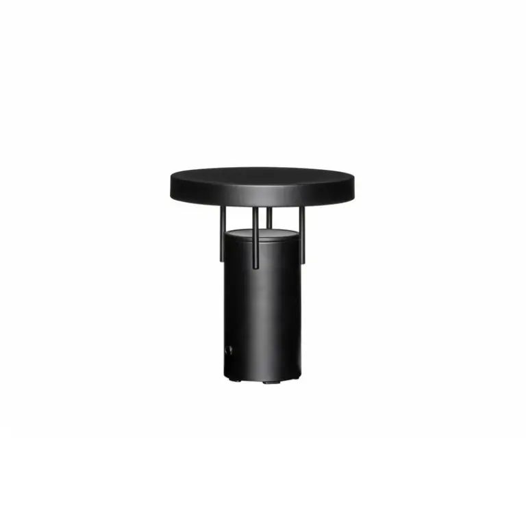 Hübsch - BringMe Mini LED-batteridrevet bordlampe, sort mat, 20 cm