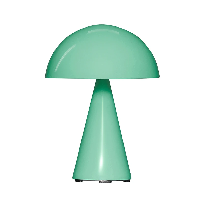 Hübsch - Mush LED-batteridrevet bordlampe, grøn, IP44, dæmpbar