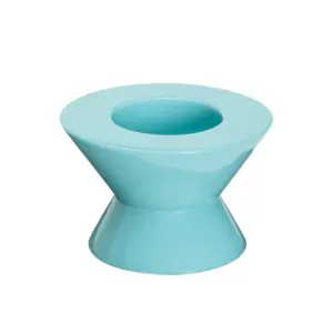 Hübsch - To lysestager, blå, Ø 8 cm –