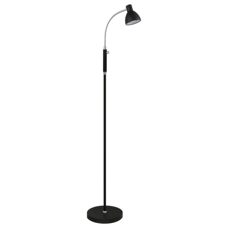Hudson Gulvlampe Sort