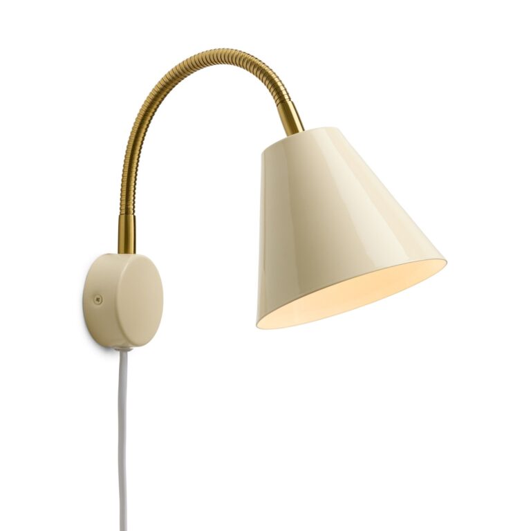 Hygge væglampe Ø12 Cream