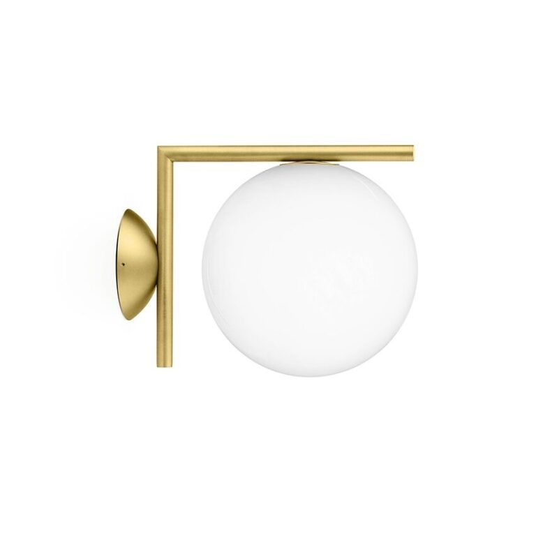 IC Væglampe/Loftlampe Udendørs Messing