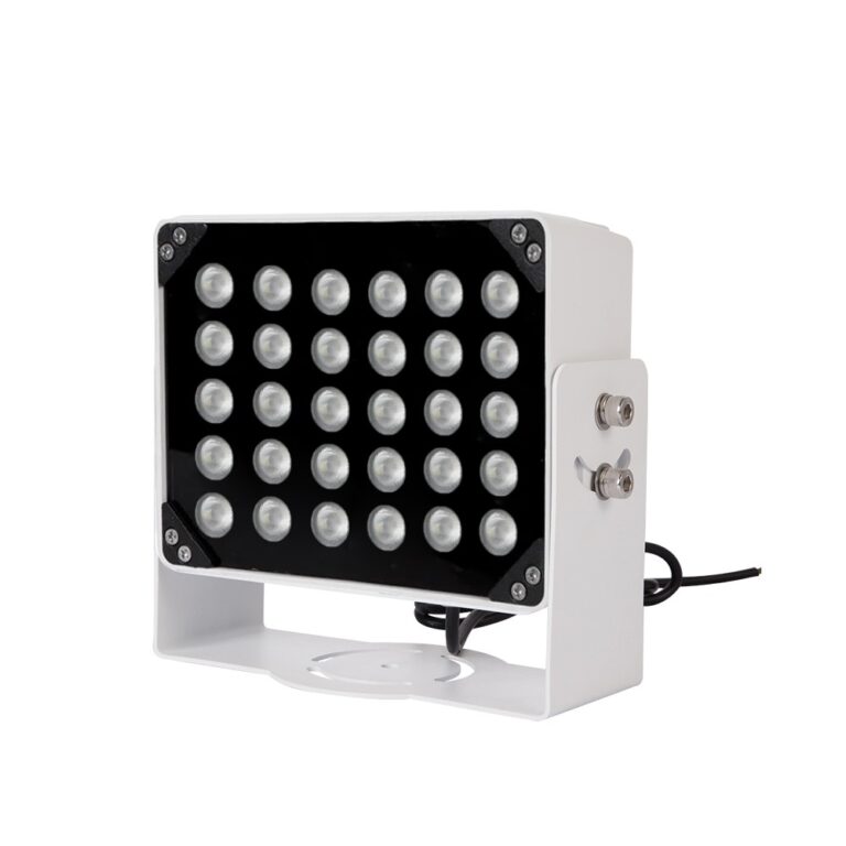 Infrarød projektør til overvågning / kamera - 850nm, IR natbelysning, LED projektør, 30W, IP65, 230V