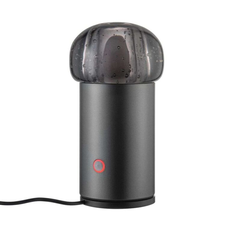 Iris Mobile LED Bordlampe Gun Metal - Blomus - Terrasse - Aluminium