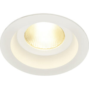 KANTONE downlight, fikseret, round, hvid, 13W LED, varm hvid