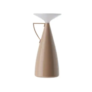 Kartell - Camomille LED-batteridrevet bordlampe, beige, højde 24 cm