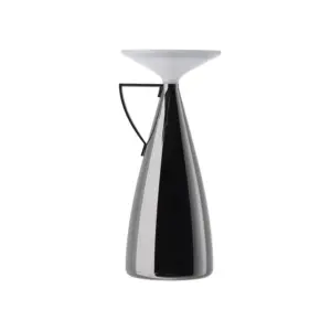 Kartell - Camomille LED-batteridrevet bordlampe, mørkegrå, højde 24 cm