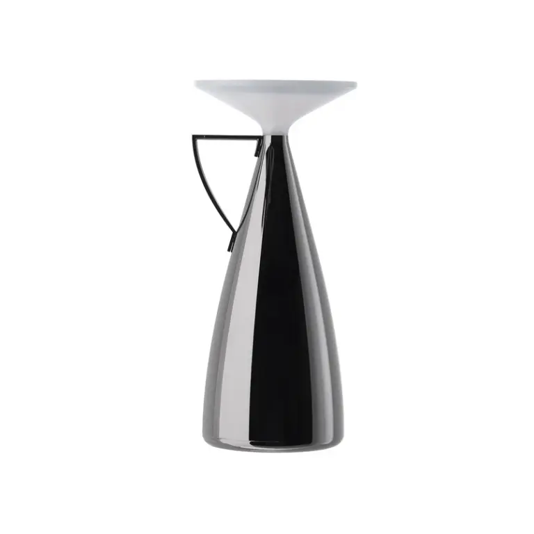 Kartell Camomille (LED-batteridrevet, mørkegrå, 24 cm) Bordlampe