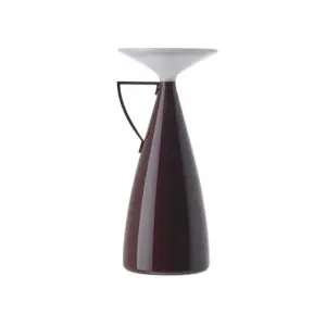 Kartell - Camomille LED-batteridrevet bordlampe, mørkerød, højde 24 cm