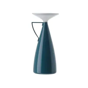 Kartell - Camomille LED-batteridrevet bordlampe, petrol, højde 24 cm
