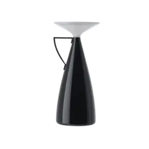 Kartell - Camomille LED-bordlampe, sort, højde 24 cm