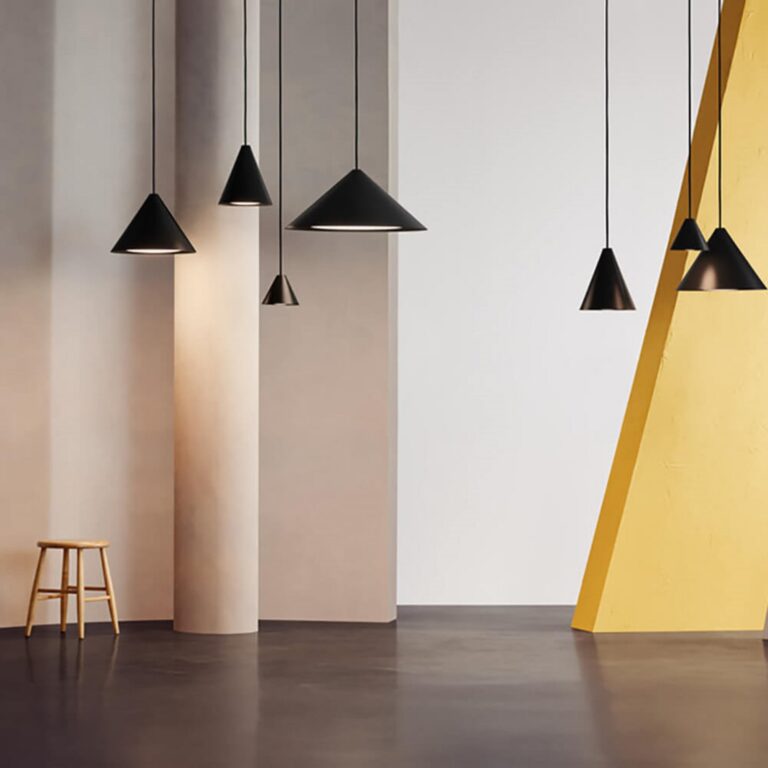 Keglen 650 LED Pendel Hvid Louis Poulsen - Stue - Aluminium