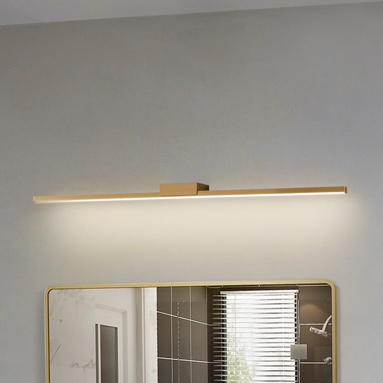 Kivana LED Væglampe L90 IP44 Kobber - Lucande - Badeværelse - Moderne - Aluminium - Kantet