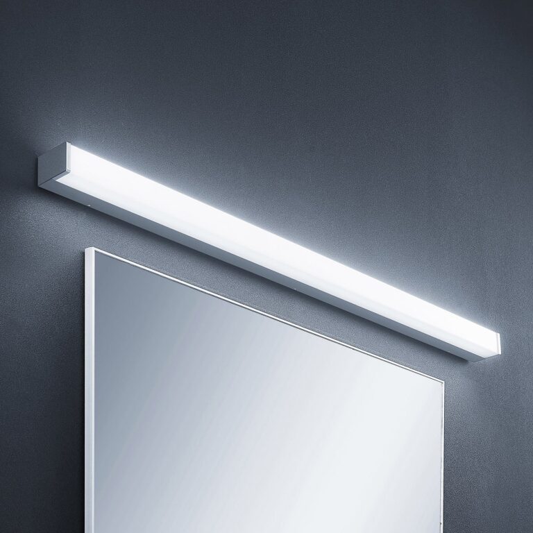 Klea LED Væglampe L120 Chrome - Lindby - Badeværelse - Moderne - Metal - Kantet