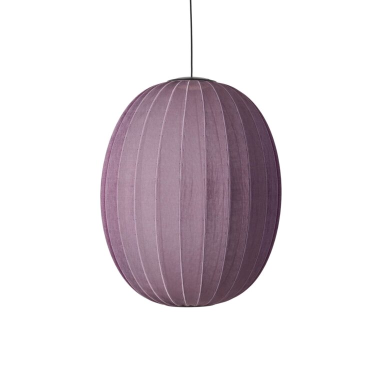 Knit-Wit High/Oval Pendel Ø65 Burgundy LED