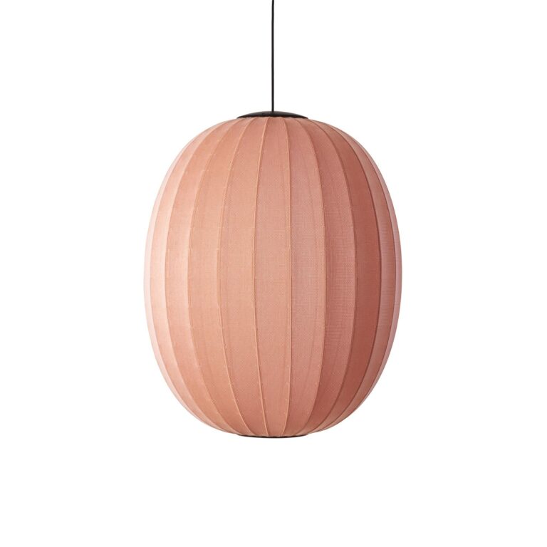 Knit-Wit High/Oval Pendel Ø65 Coral LED
