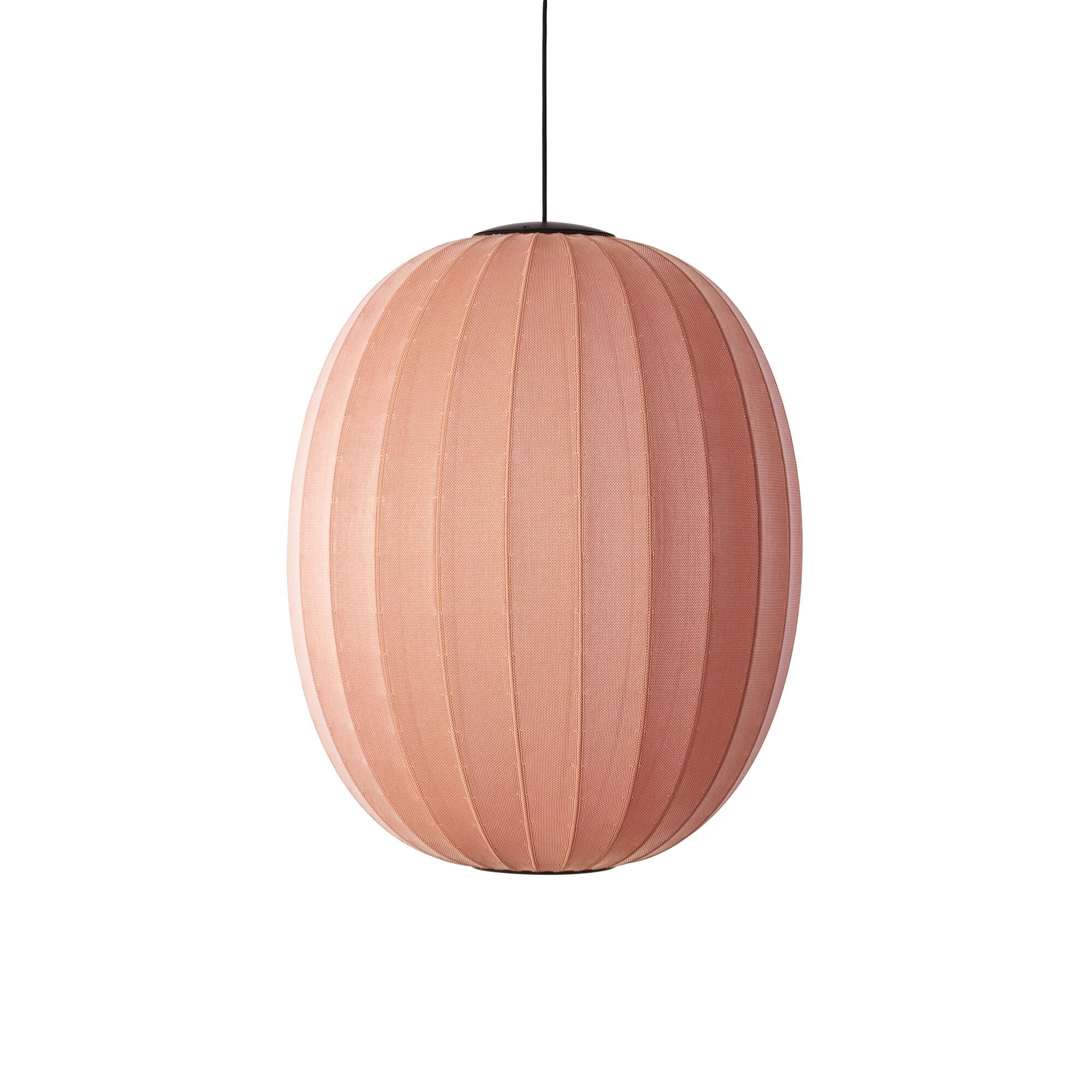 Knit-Wit High/Oval Pendel Ø65 Coral LED