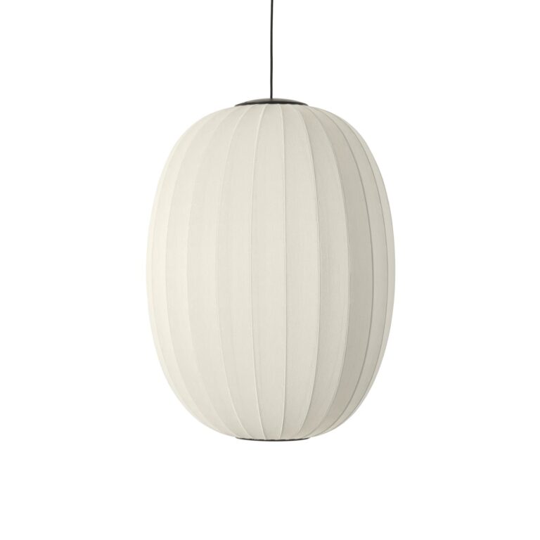 Knit-Wit High/Oval Pendel Ø65 Pearl White LED