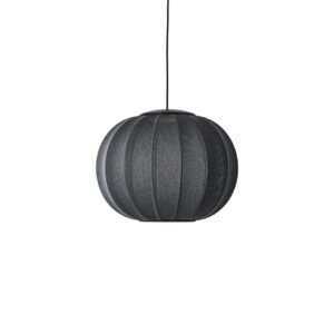 Knit-Wit Ø45 LED Round Pendel Black - Made By Hand