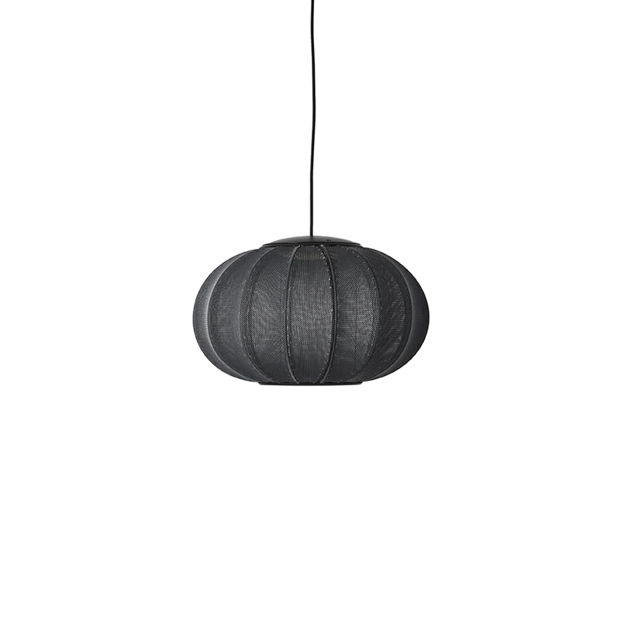 Knit-Wit Oval Pendel Ø45 Sort LED