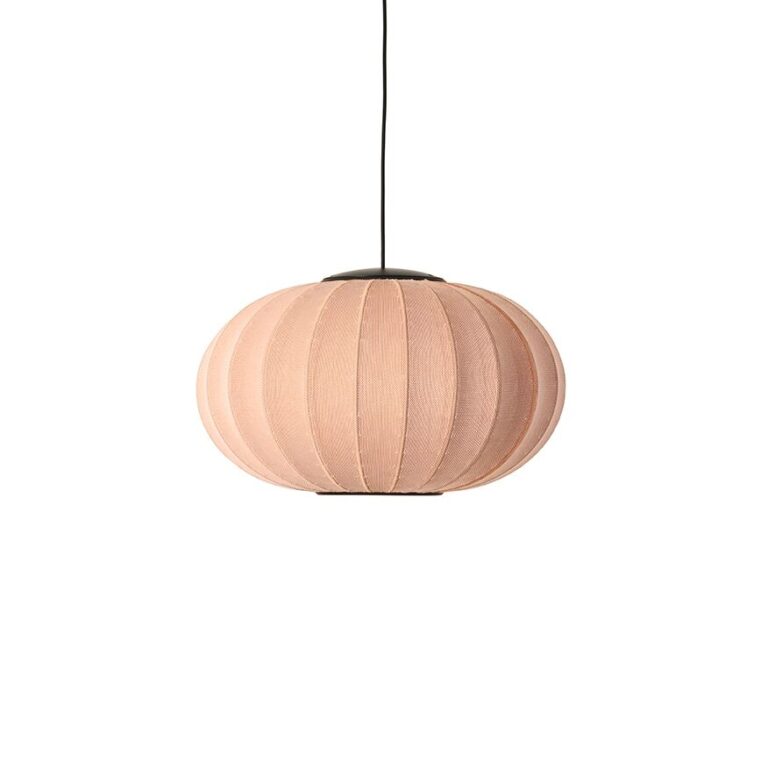 Knit-Wit Oval Pendel Ø57 Coral LED