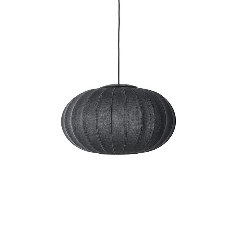 Knit-Wit Oval Pendel Ø57 Sort LED
