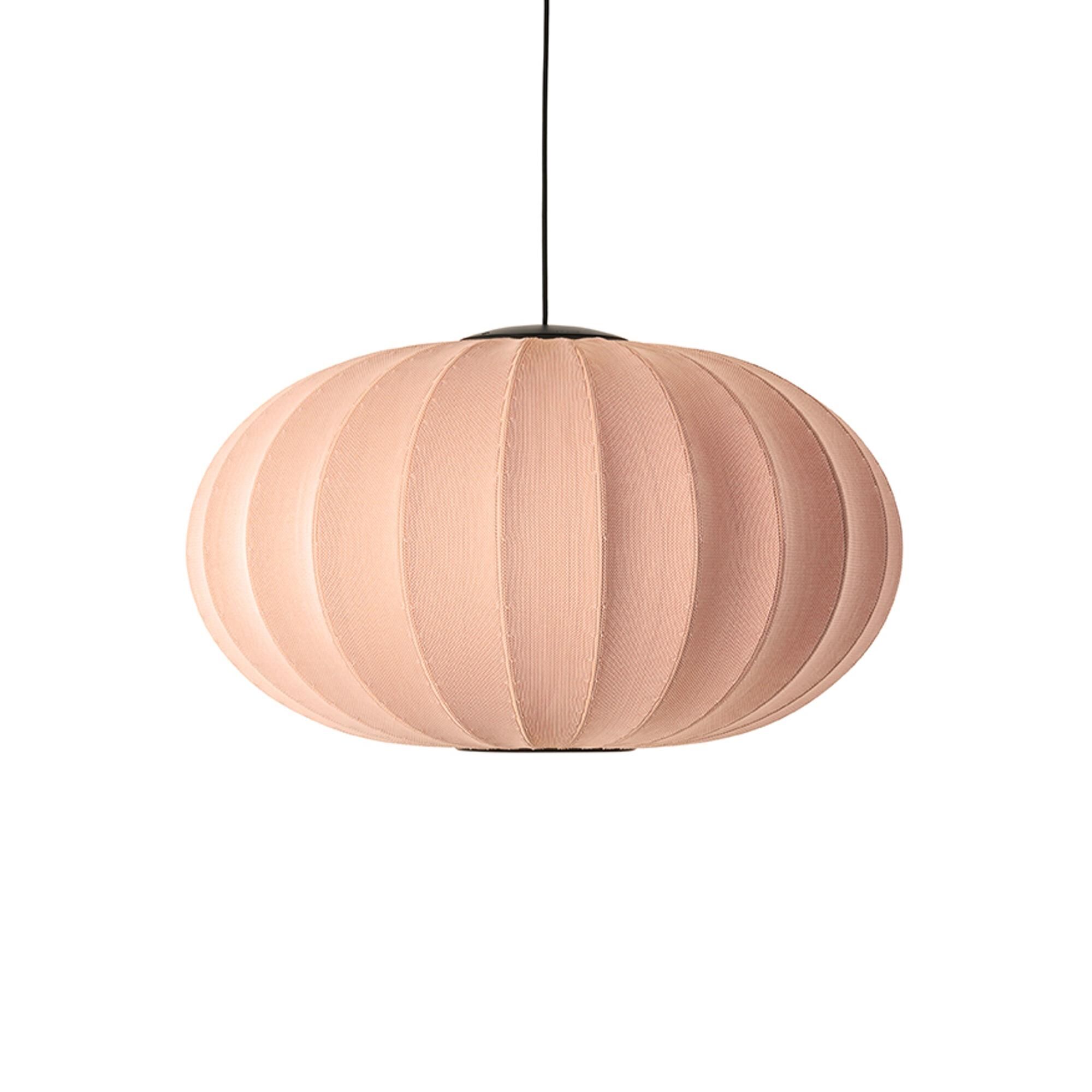 Knit-Wit Oval Pendel Ø76 Coral LED