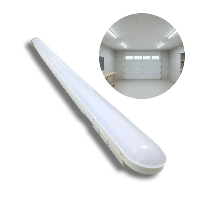 LED Armatur 120cm - 6500K - 156lm/W - 36W - IP65 - SolidLine - Gennemfortrådet