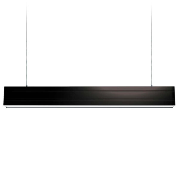 LED Armatur | Sort loftlampe | Pendel | 31W | 4340lm | 4000K | 150cm | IP20 | NEXLINE