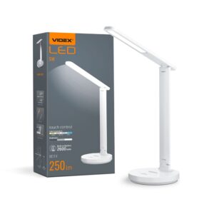 LED Bordlampe - Genopladelig, Hvid